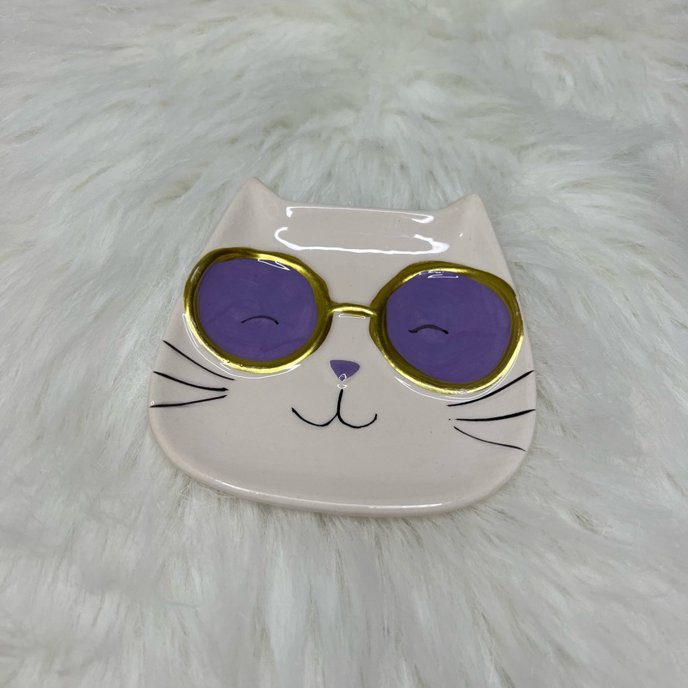 Cat Trinket Tray